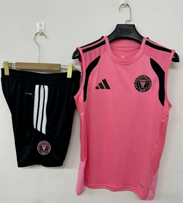 AAA Quality Inter Miami 2026 Pink Soccer Training Sets 02