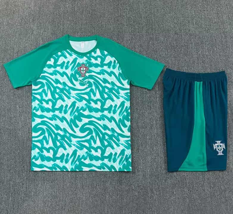 AAA Quality Portugal 2026 Green Soccer Training Sets