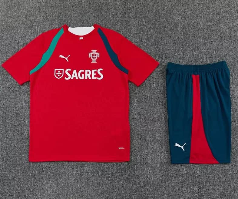 AAA Quality Portugal 2026 Red Soccer Training Sets