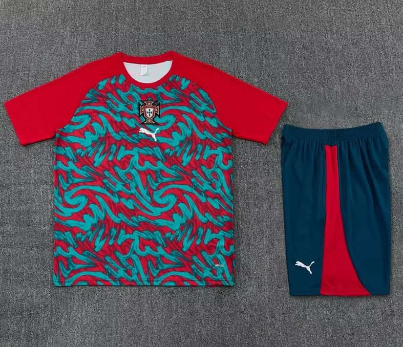 AAA Quality Portugal 2026 Red Green Soccer Training Sets
