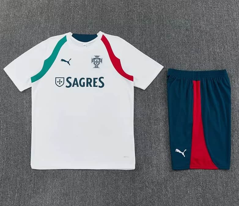 AAA Quality Portugal 2026 White Soccer Training Sets
