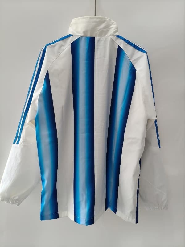 AAA Quality Argentina 2026 Blue White Soccer Windbreaker