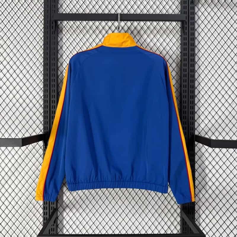 AAA Quality Colombia 2026 Blue Soccer Windbreaker 02
