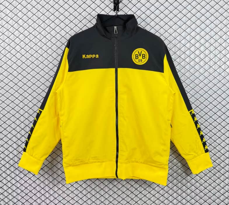 AAA Quality Dortmund 11/12 Yellow Soccer Windbreaker AAA Quality Dortmund 11/12 Yellow Soccer Windbreaker