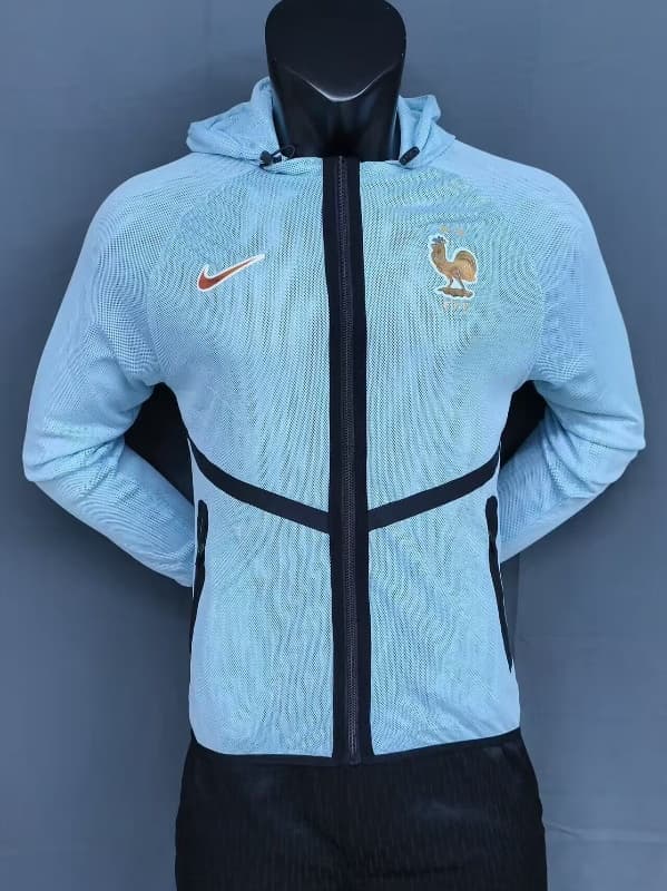 AAA Quality France 2026 Blue Soccer Windbreaker AAA Quality France 2026 Blue Soccer Windbreaker