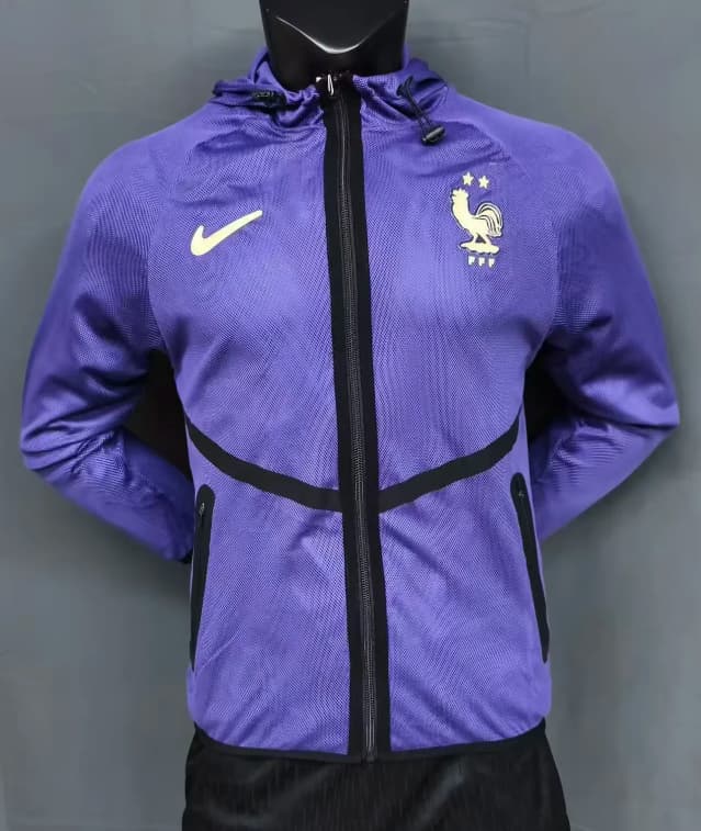AAA Quality France 2026 Purple Soccer Windbreaker AAA Quality France 2026 Purple Soccer Windbreaker