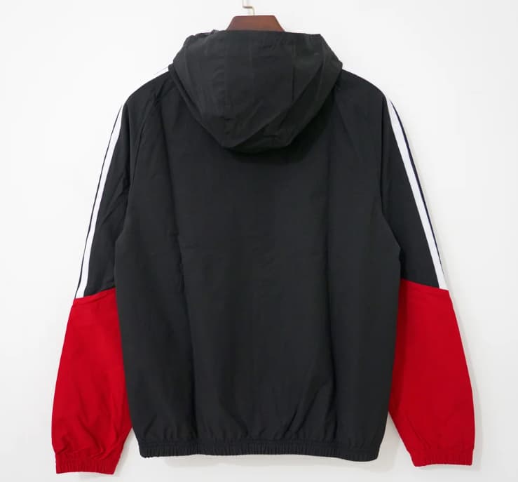 AAA Quality Germany 2026 Black Soccer Windbreaker 02