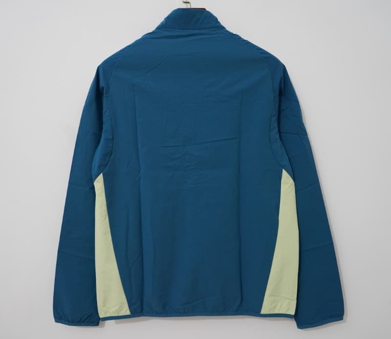 AAA Quality Mexico 2026 Dark Green Soccer Windbreaker 02