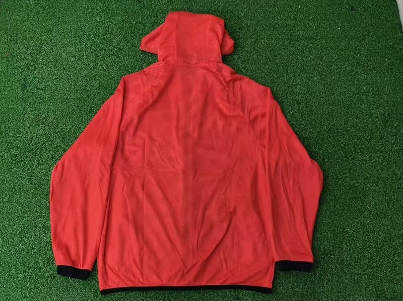 AAA Quality Netherlands 2026 Orange Soccer Windbreaker