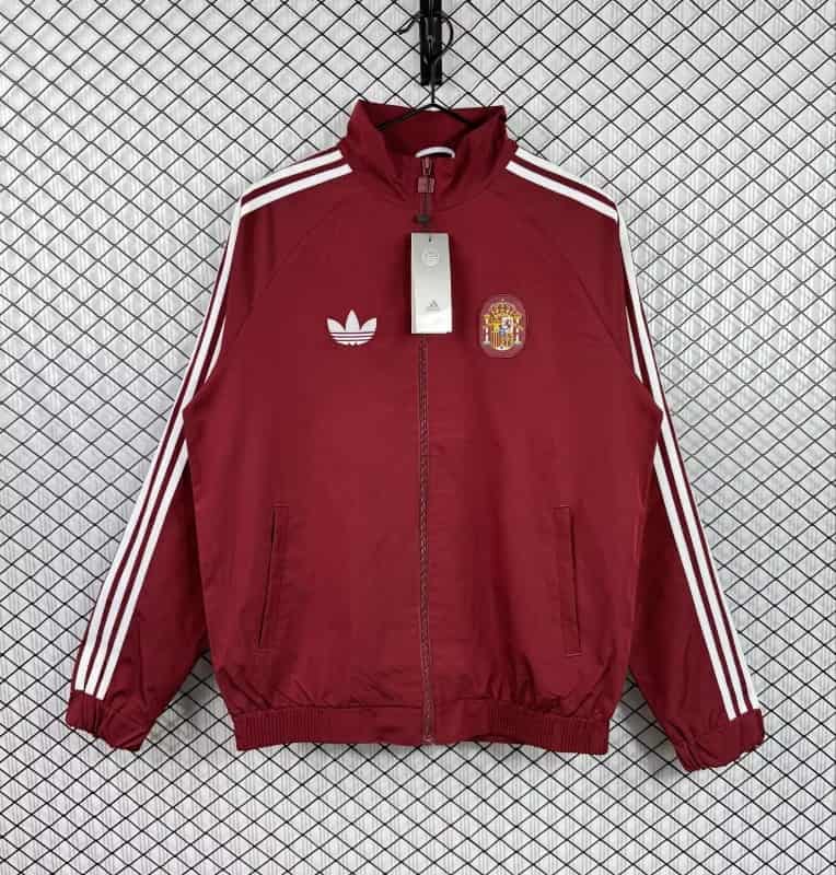 AAA Quality Spain 2026 Red Soccer Windbreaker 06 AAA Quality Spain 2026 Red Soccer Windbreaker 06