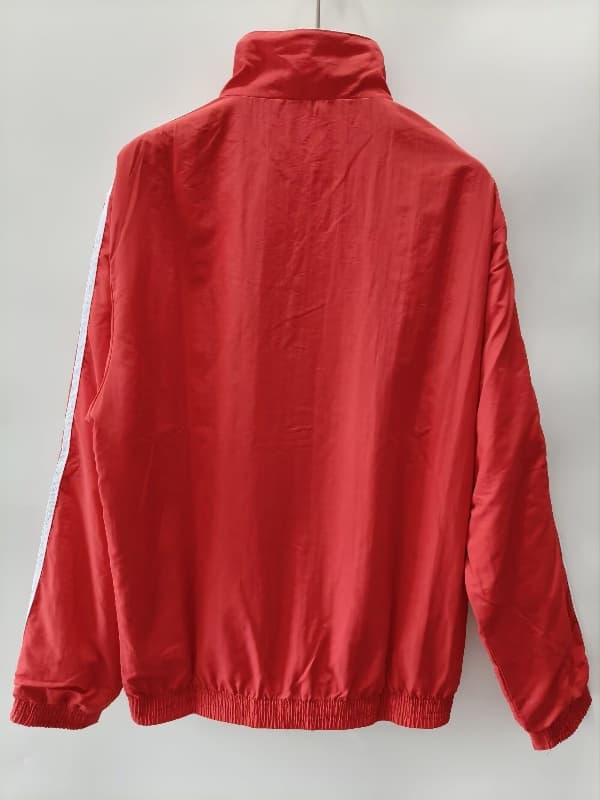 AAA Quality Spain 2026 Red White Reversible Soccer Windbreaker