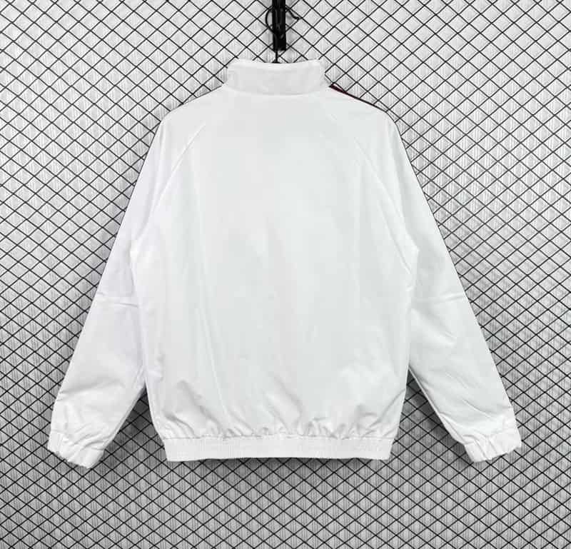 AAA Quality Spain 2026 White Soccer Windbreaker