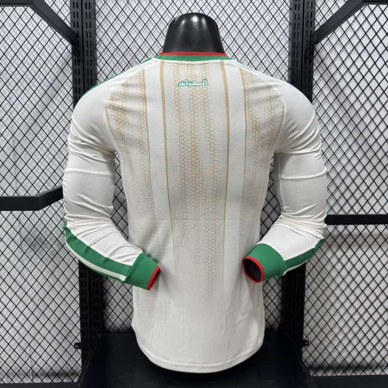 AAA Quality Algeria 2026 World Cup Home Long Sleeve Soccer Jersey(Player)