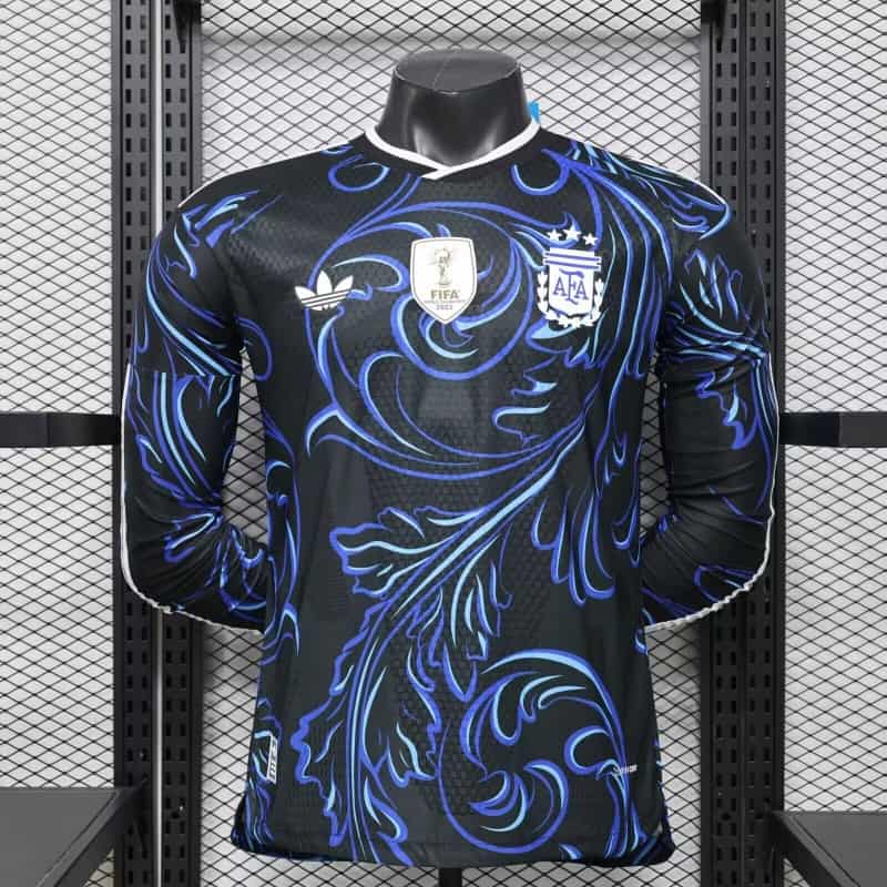 AAA Quality Argentina 2026 World Cup Away Long Sleeve Soccer Jersey (Player)