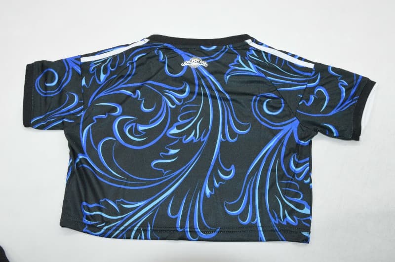 AAA Quality Argentina 2026 Away Women Cropped Soccer Jersey