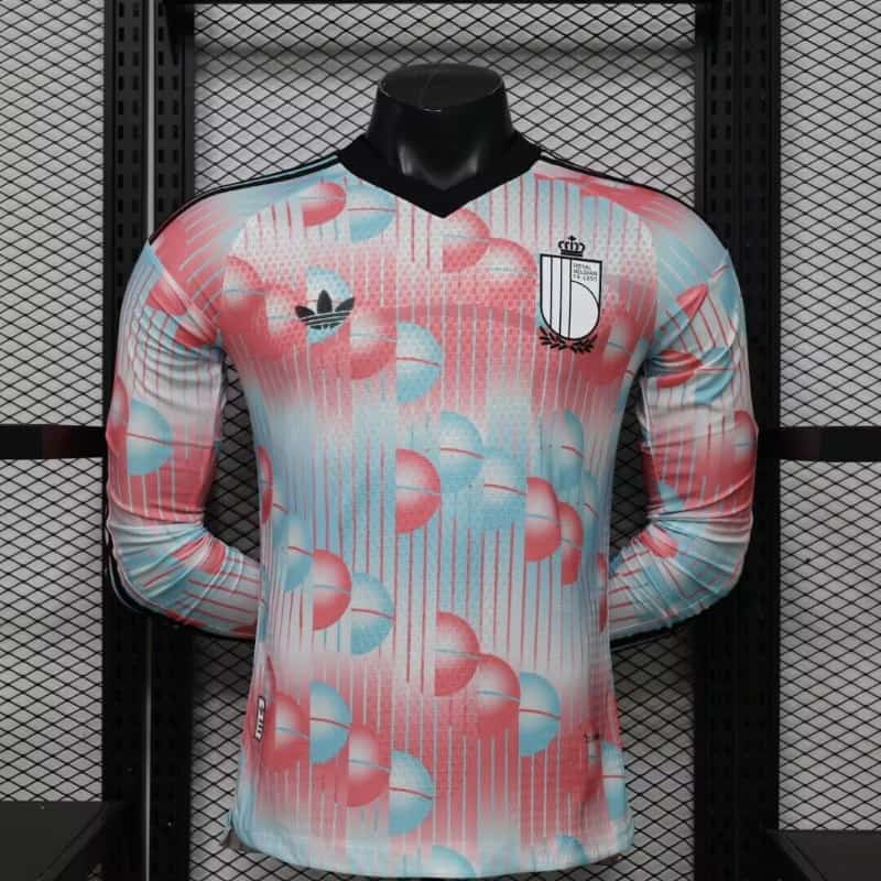 AAA Quality Belgium 2026 World Cup Away Long Sleeve Soccer Jersey (Player) AAA Quality Belgium 2026 World Cup Away Long Sleeve Soccer Jersey (Player)