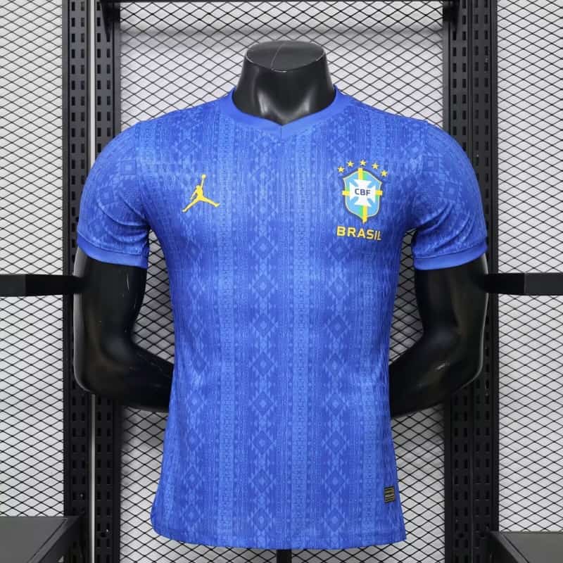 AAA Quality Brazil 2026 Blue Soccer Jersey (Player)