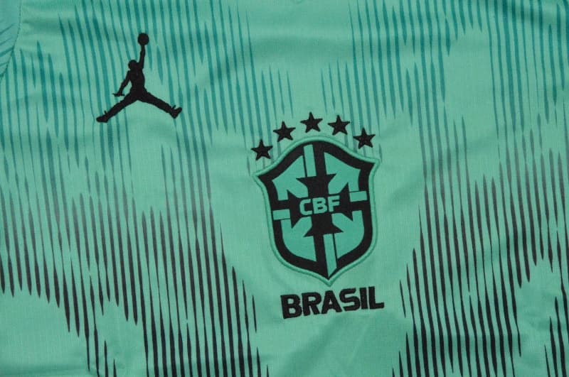 AAA Quality Brazil 2026 Goalkeeper Green Soccer Jersey
