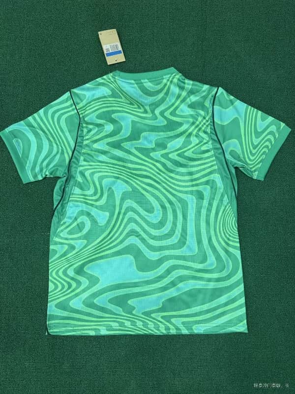 AAA Quality Brazil 2026 Goalkeeper Green Soccer Jersey 02