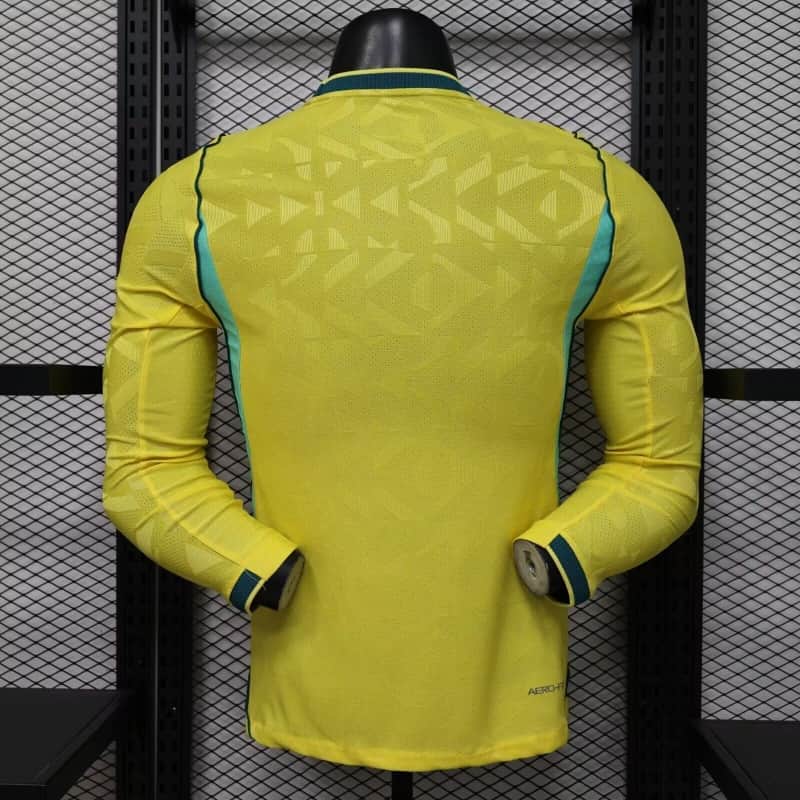 AAA Quality Brazil 2026 Home Long Sleeve Soccer Jersey (Player)