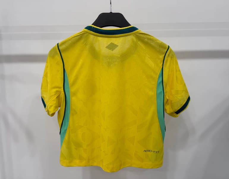 AAA Quality Brazil 2026 Home Women Cropped Soccer Jersey (Player)