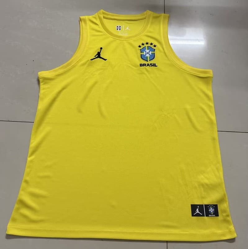 AAA Quality Brazil 2026 Training Vest Soccer Jersey 03 AAA Quality Brazil 2026 Training Vest Soccer Jersey 03
