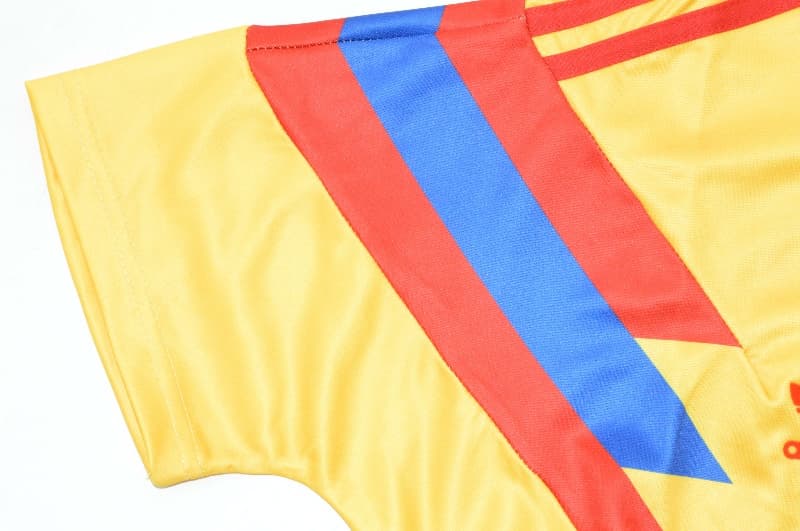 AAA Quality Columbia 1990 Home Women Cropped Soccer Jersey
