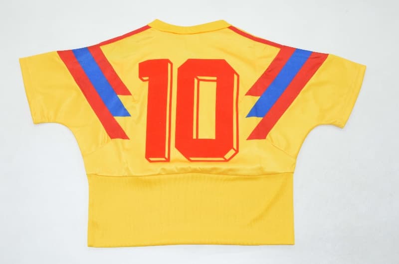 AAA Quality Columbia 1990 Home Women Cropped Soccer Jersey