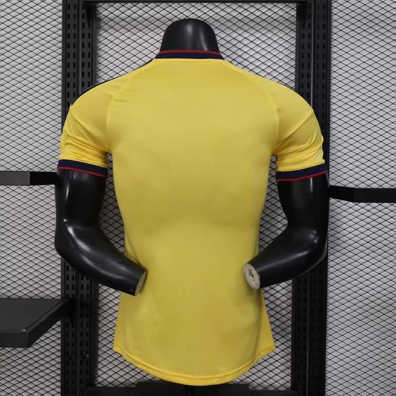 AAA Quality Columbia 2026 Yellow Soccer Jersey (Player)