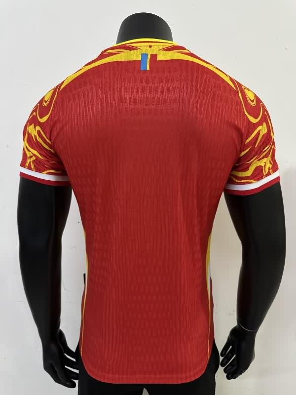 AAA Quality Congo 2026 Red Soccer Jersey (Player)