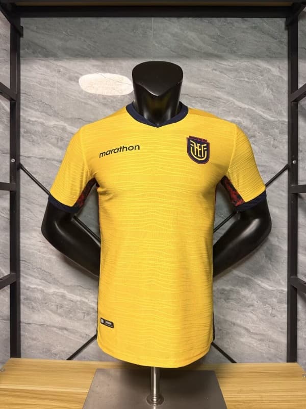AAA Quality Ecuador 2026 Home Soccer Jersey (Player)