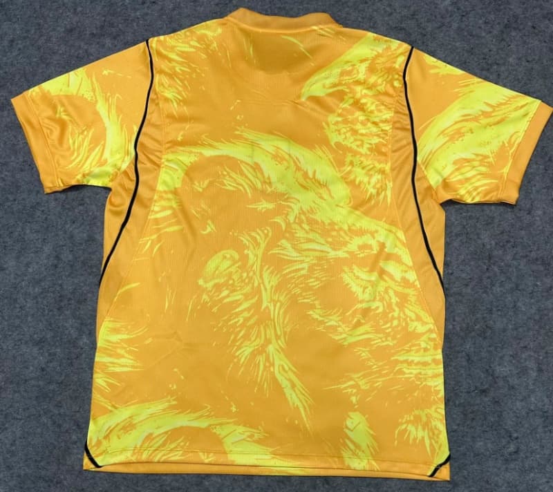 AAA Quality England 2026 Goalkeeper Yellow Soccer Jersey