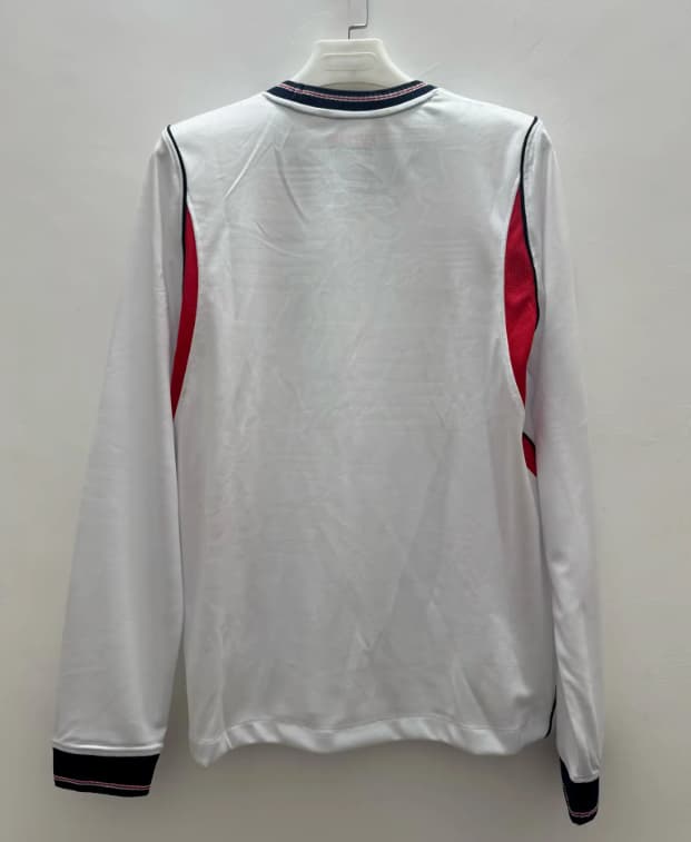 AAA Quality England 2626 Home Long Sleeve Soccer Jersey (Player)