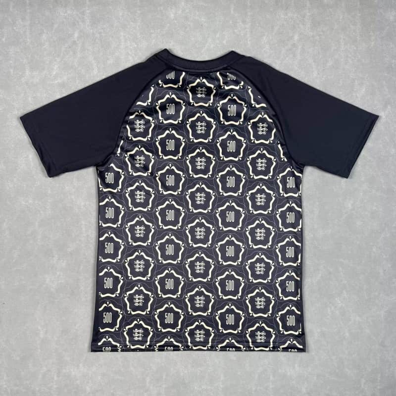 AAA Quality England 500th Anniversary Black Soccer Jersey