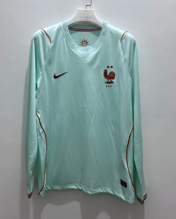AAA Quality France 2026 World Cup Away Long Sleeve Soccer Jersey AAA Quality France 2026 World Cup Away Long Sleeve Soccer Jersey