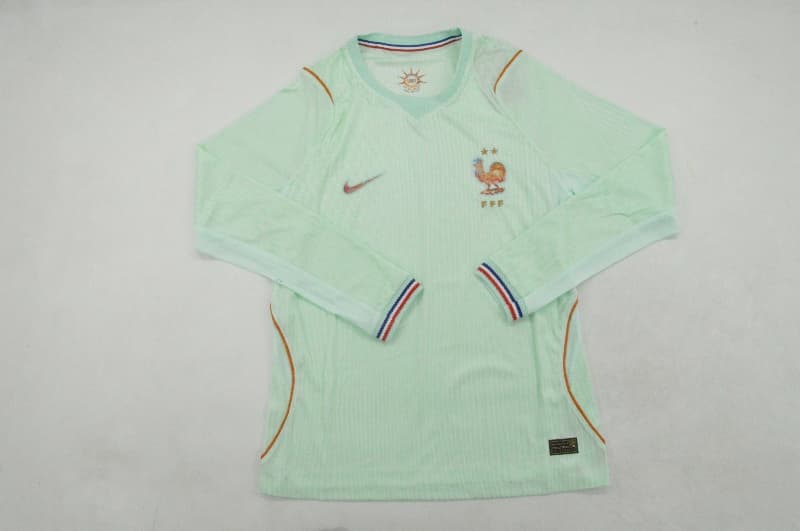 AAA Quality France 2026 World Cup Away Long Sleeve Soccer Jersey (Player)
