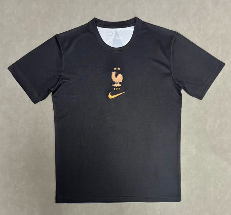 AAA Quality France 2026 Goalkeeper Black Soccer Jersey