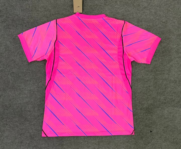 AAA Quality France 2026 Goalkeeper Pink Soccer Jersey
