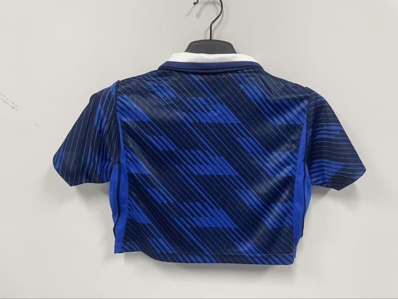 AAA Quality France 2026 World Cup Home Women Cropped Soccer Jersey