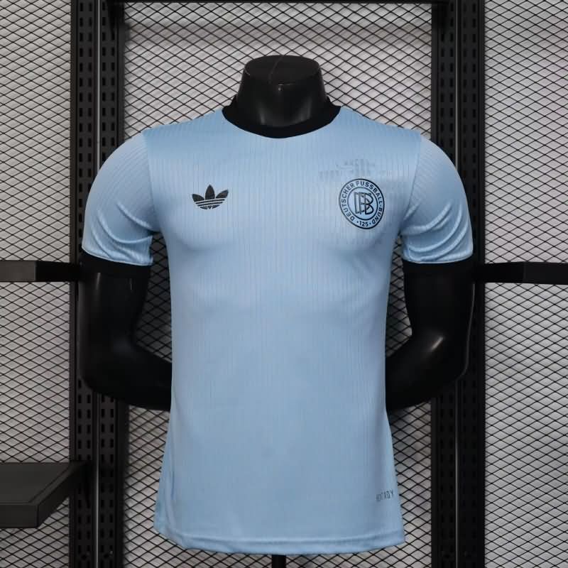 AAA Quality Germany 125th Anniversary Goalkeeper Blue Soccer Jersey (Player)