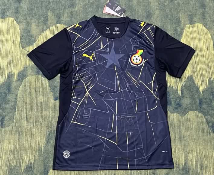 AAA Quality Ghana 2026 Goalkeeper Black Soccer Jersey