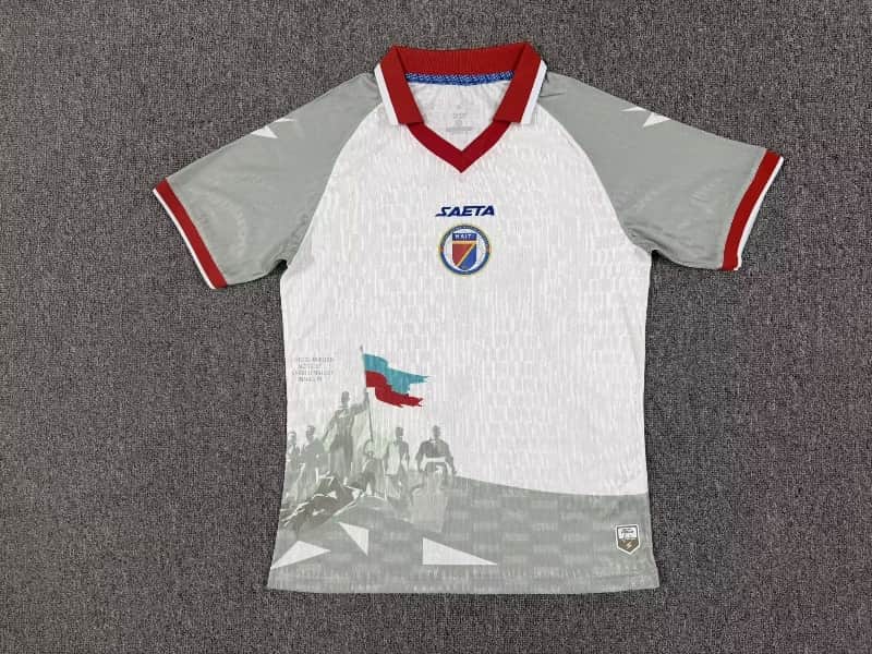AAA Quality Haiti 2026 World Cup Away Soccer Jersey (Player)