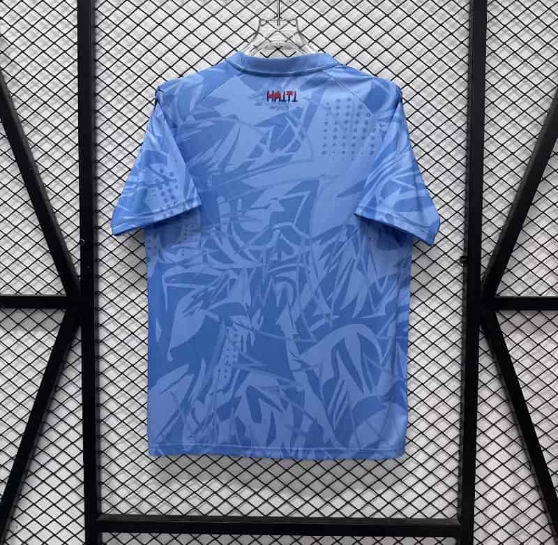 AAA Quality Haiti 2026 World Cup Goalkeeper Blue Soccer Jersey