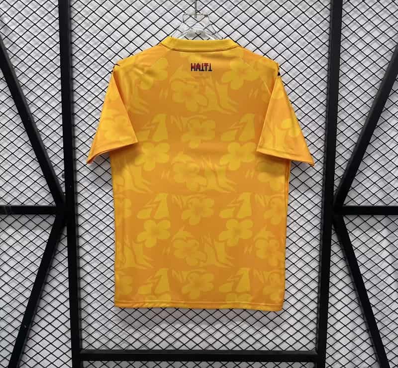 AAA Quality Haiti 2026 World Cup Goalkeeper Yellow Soccer Jersey