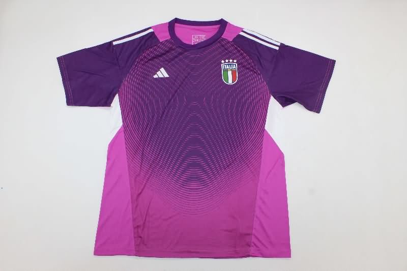AAA Quality Italy 2025 Goalkeeper Purple Soccer Jersey