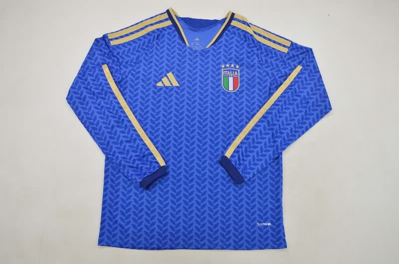 AAA Quality Italy 2026 World Cup Home Long Sleeve Soccer Jersey