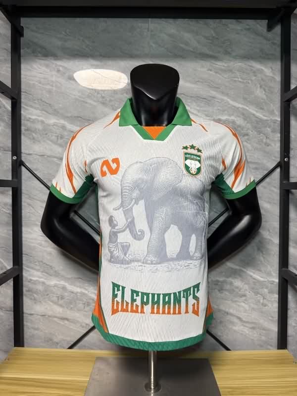 AAA Quality Ivory 25/26 Away Soccer Jersey(Player)