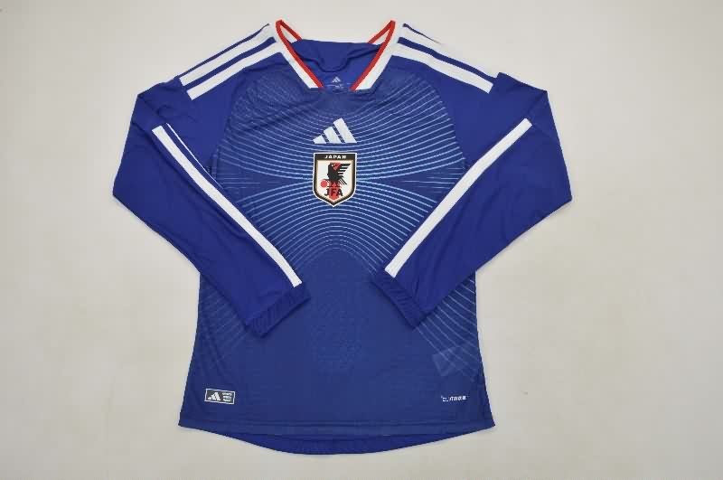 AAA Quality Japan 2026 World Cup Home Long Sleeve Soccer Jersey (Player)