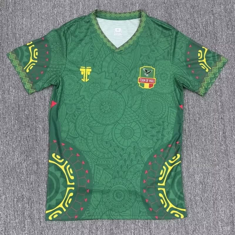 AAA Quality Mali 2025 Green Soccer Jersey