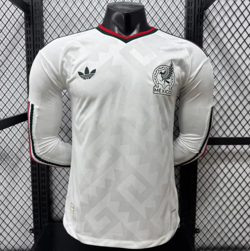 AAA Quality Mexico 2026 World Cup Away Long Sleeve Soccer Jersey (Player)